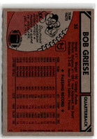 1980 Topps Bob Griese #35