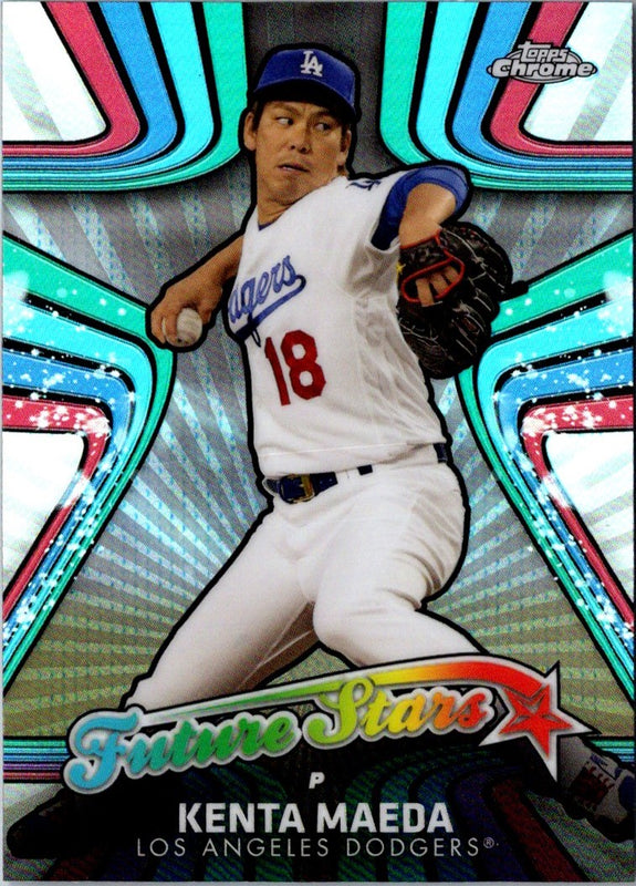 2017 Topps Chrome Future Stars Kenta Maeda #FS-11