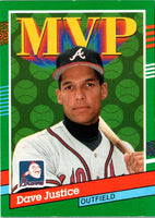 1991 Donruss Dave Justice #402