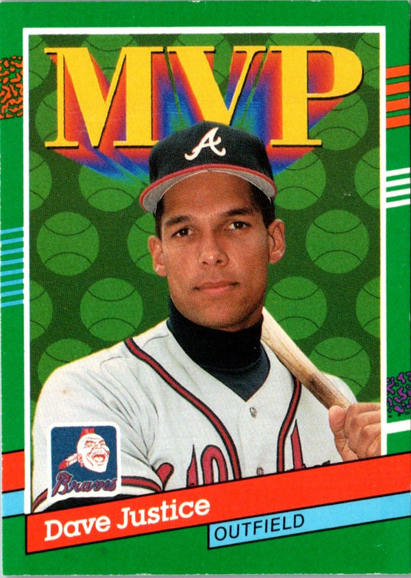 1991 Donruss Dave Justice #402
