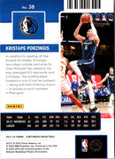 2021 Panini Contenders Ticket Kristaps Porzingis