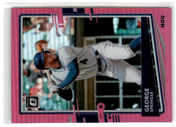 2020 Donruss Optic Pink George Springer #194