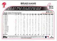 2022 Topps Update Brad Hand #US14