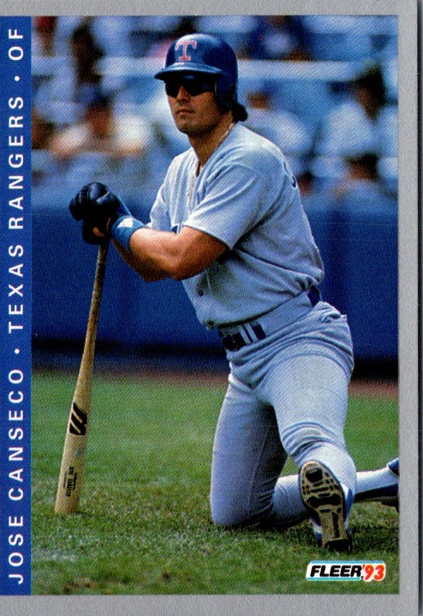 1993 Fleer Jose Canseco #319