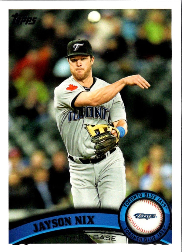 2011 Topps Update Jayson Nix #US33