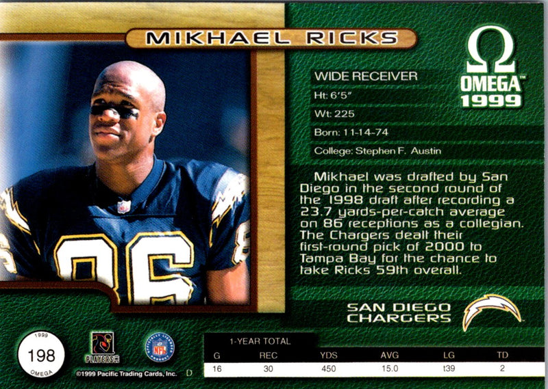 1999 Pacific Mikhael Ricks