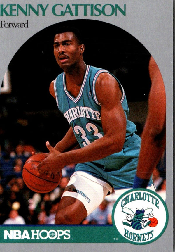 1990 Hoops Kenny Gattison #53 Rookie