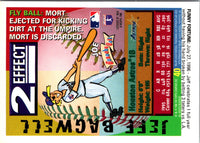 1996 Mother's Cookies Houston Astros Jeff Bagwell #2