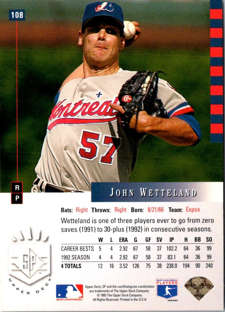 1993 SP John Wetteland