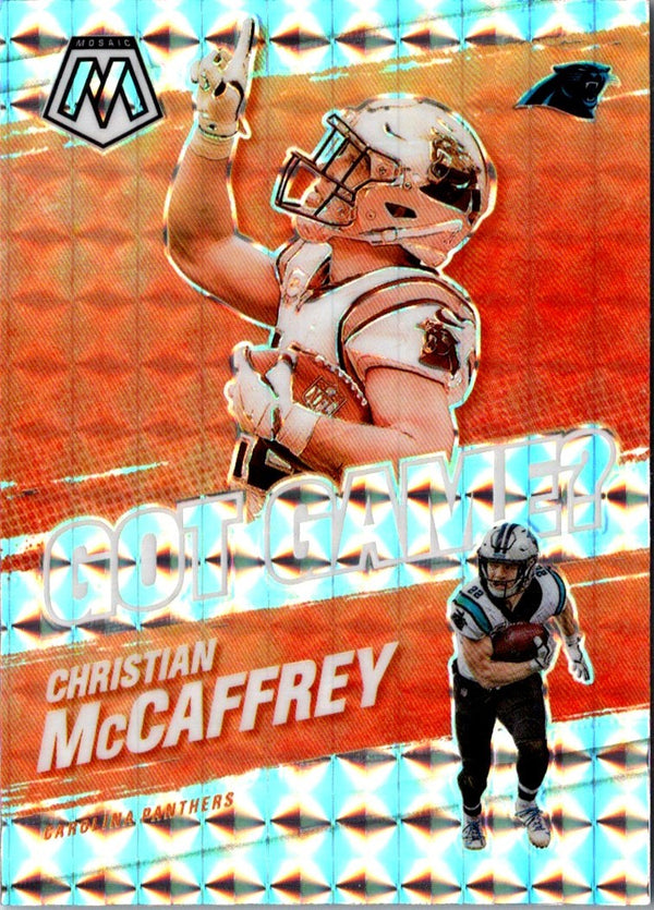 2021 Panini Absolute Orange Christian McCaffrey #39
