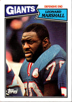 1987 Topps Leonard Marshall #23