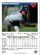 1993 Donruss Roger McDowell