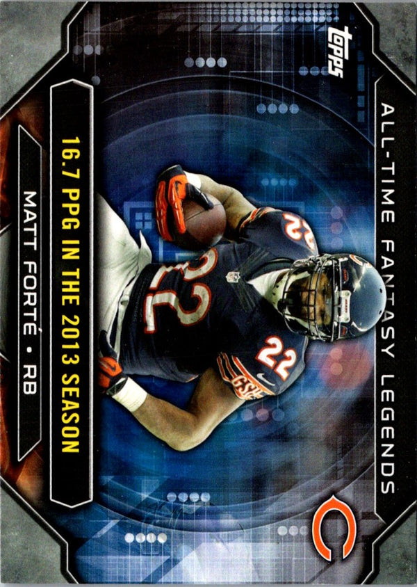 2015 Panini Prestige NFL Shield Matt Forte #6