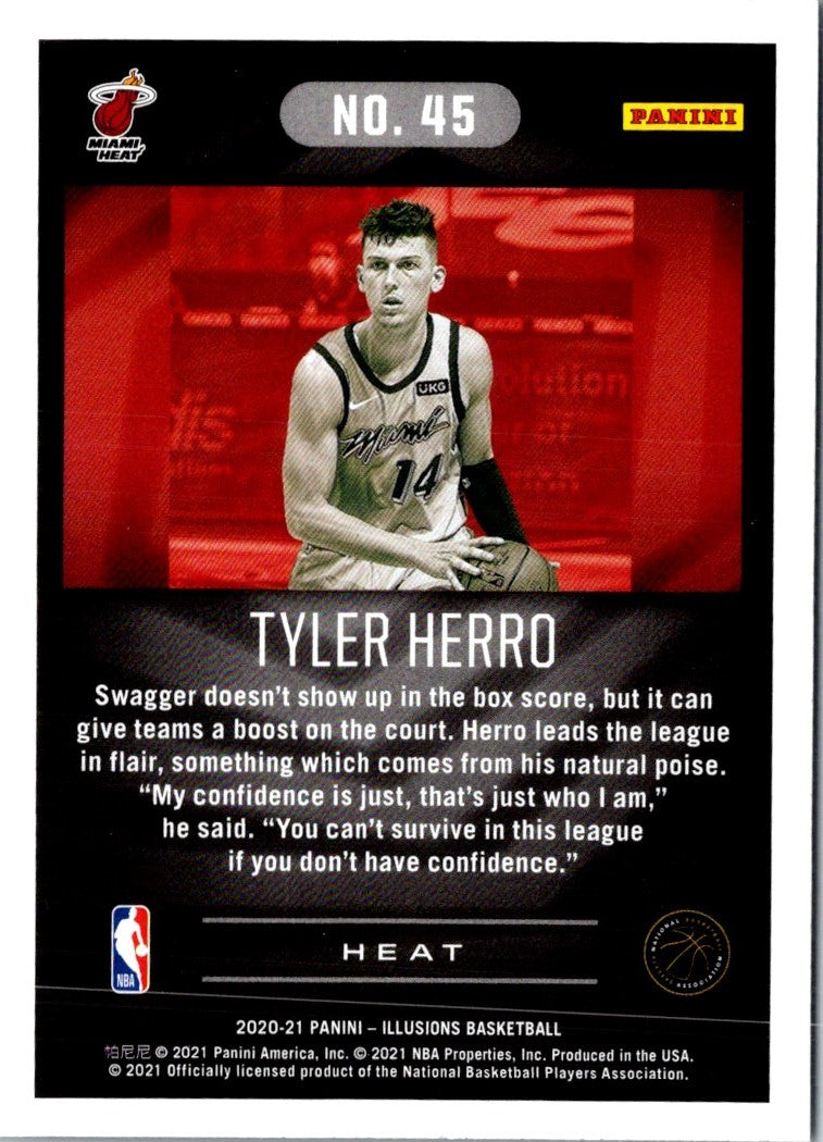 2021 Panini Tyler Herro/Bam Adebayo