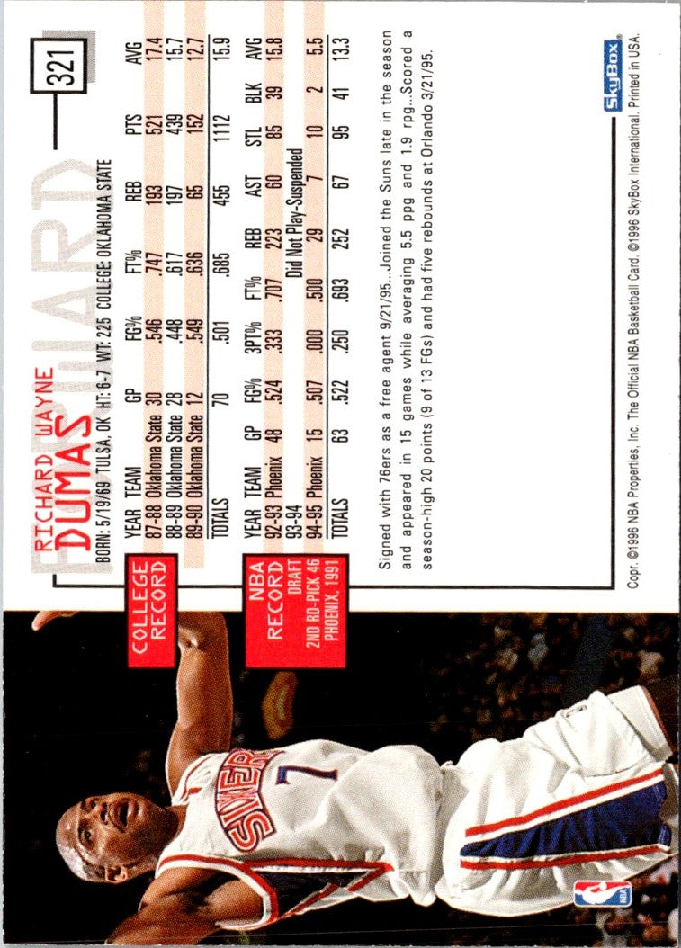 1995 Hoops Richard Dumas