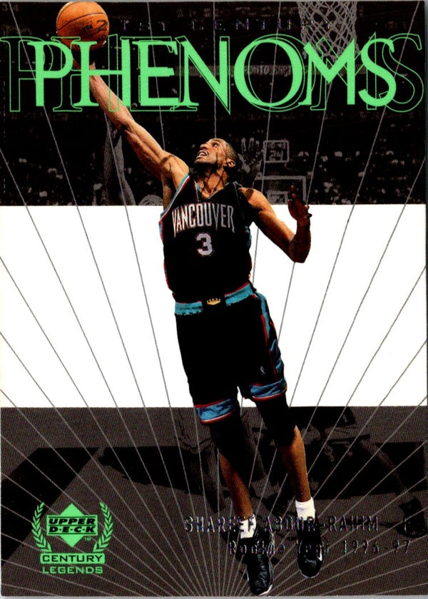 1999 Upper Deck Century Legends Shareef Abdur-Rahim #62