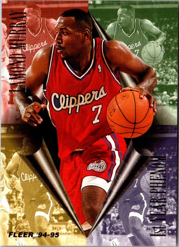 1994 Fleer First Year Phenoms Lamond Murray #5
