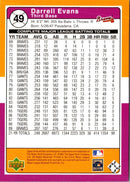 2001 Upper Deck Decade 1970's Darrell Evans