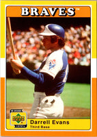 2001 Upper Deck Decade 1970's Darrell Evans #49
