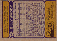 1979 Topps Billy Waddy #498 Rookie