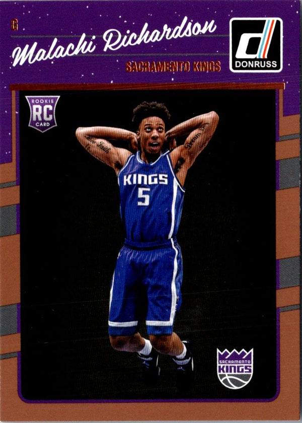 2016 Donruss Malachi Richardson #169 Rookie