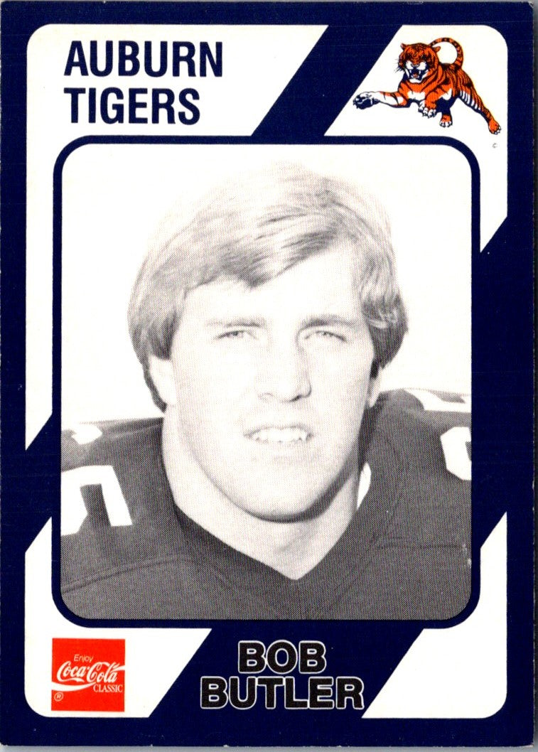 1989 Collegiate Collection Auburn Coke 580 Bob Butler