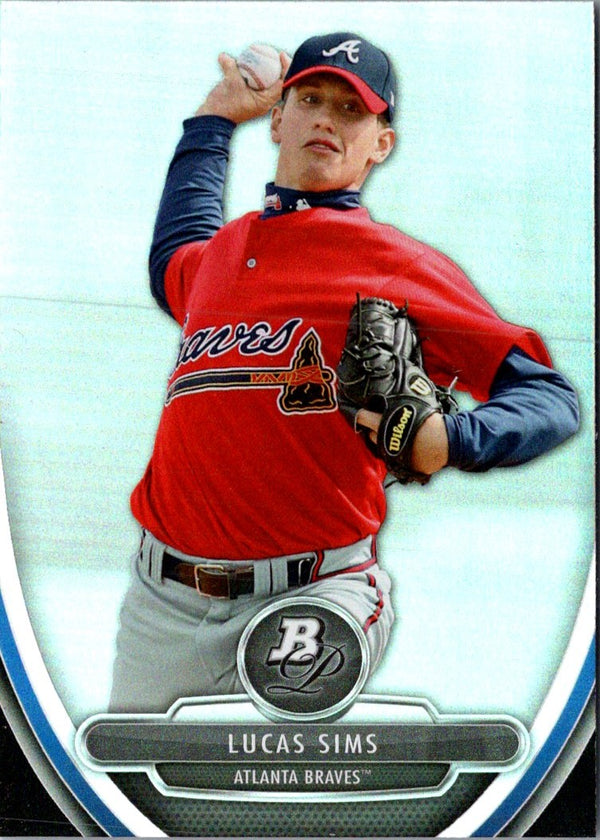 2013 Bowman Platinum Prospects Lucas Sims #BPP53