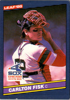 1986 Leaf Carlton Fisk #163