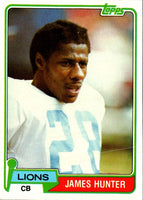 1981 Topps James Hunter #409