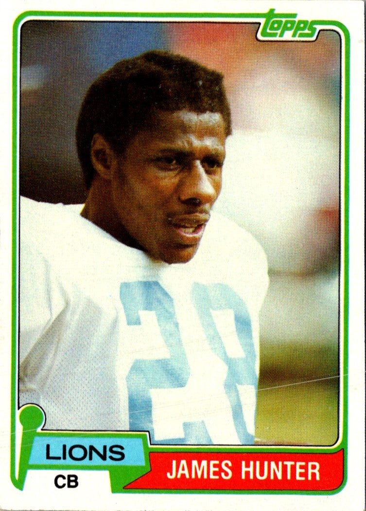 1981 Topps James Hunter