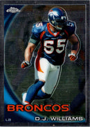 2010 Topps Chrome D.J. Williams