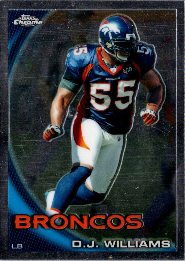 2010 Topps Chrome D.J. Williams #C219
