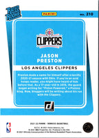 2021 Donruss Rated Rookies Jason Preston #210