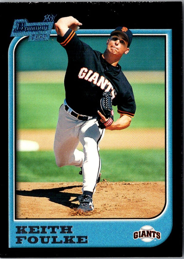 1997 Bowman Keith Foulke #317 Rookie