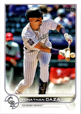 2022 Topps Yonathan Daza #335