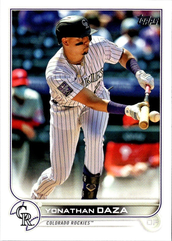 2022 Topps Yonathan Daza #335