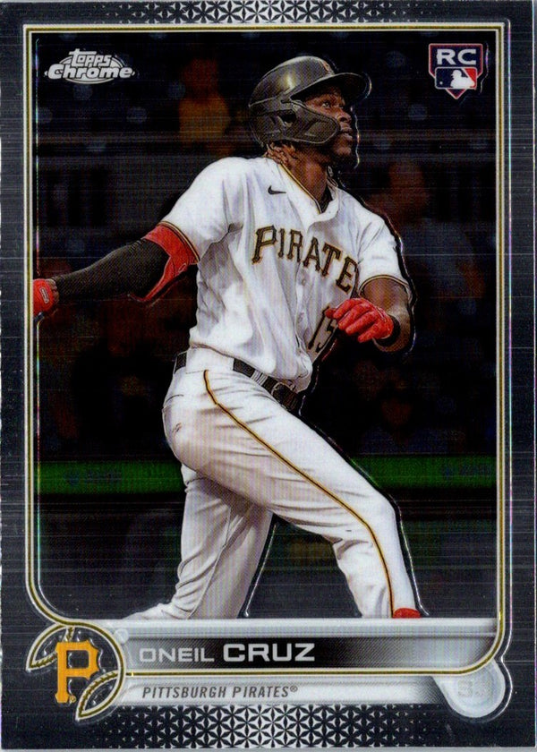 2022 Topps Chrome Oneil Cruz #128 Rookie