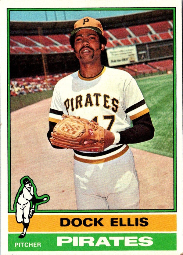 1976 Topps Dock Ellis #528