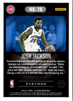 2020 Panini Illusions Josh Jackson #76