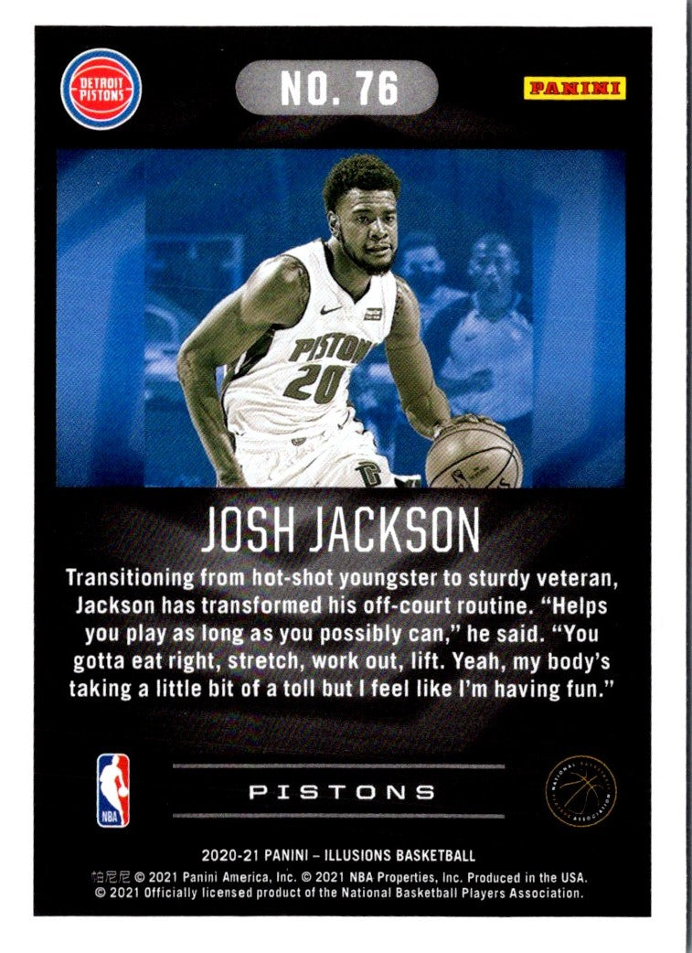 2020 Panini Illusions Josh Jackson