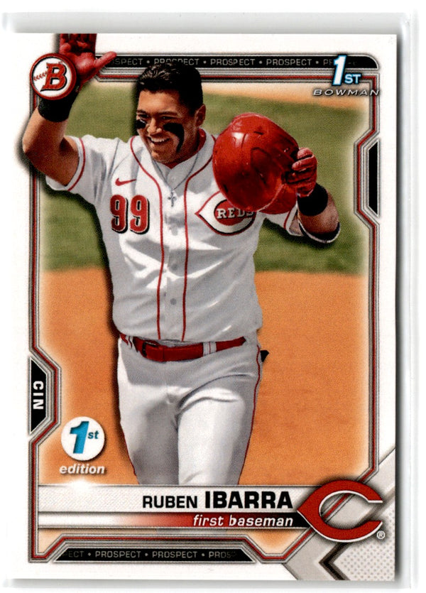 2021 Bowman Draft 1st Edition Ruben Ibarra #BD-189