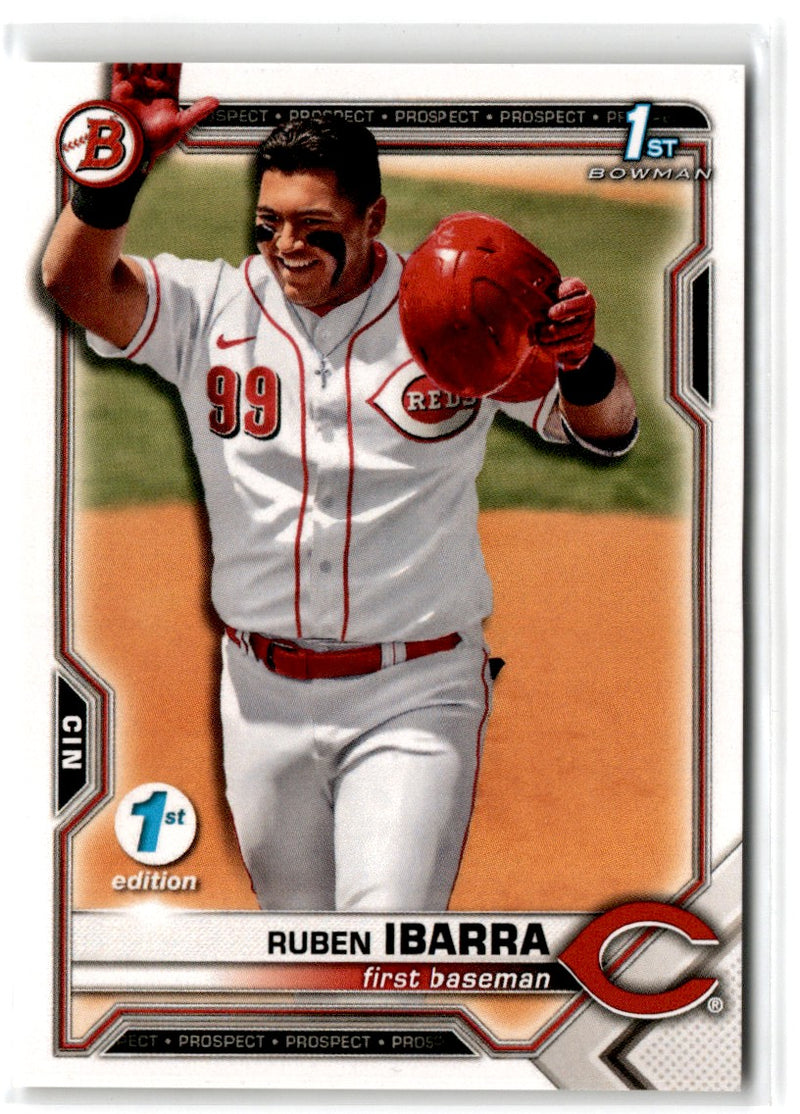 2021 Bowman Draft 1st Edition Ruben Ibarra