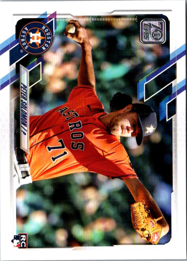 2021 Topps Update Peter Solomon #US109 Rookie