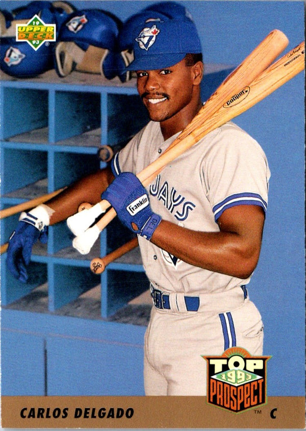 1993 Upper Deck Gold Hologram Carlos Delgado #425