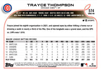 2022 Topps Trayce Thompson #574
