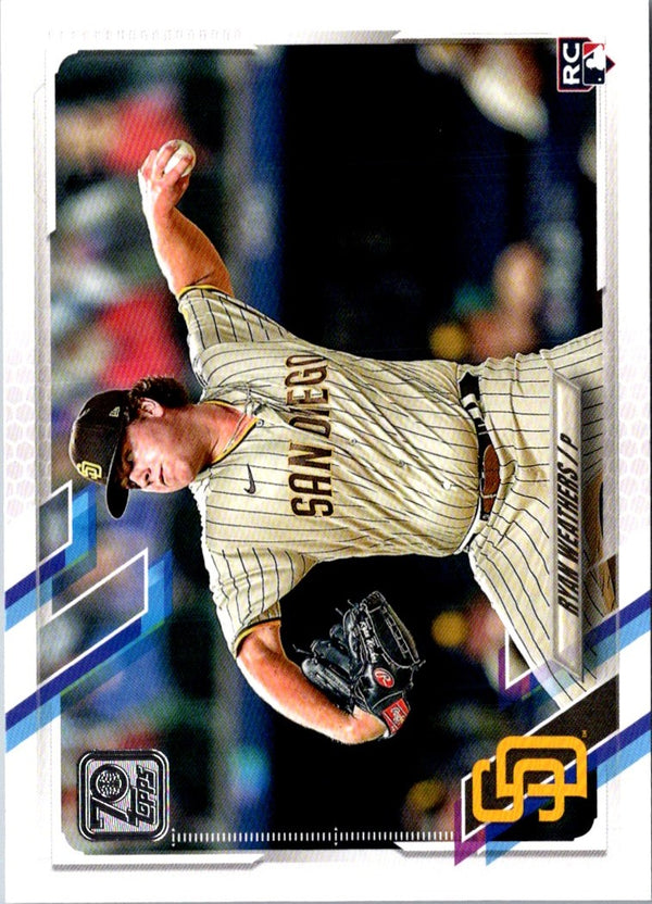 2021 Topps Ryan Weathers #335 Rookie