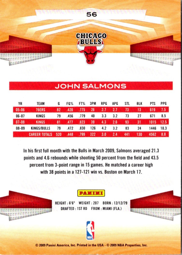 2009 Panini John Salmons