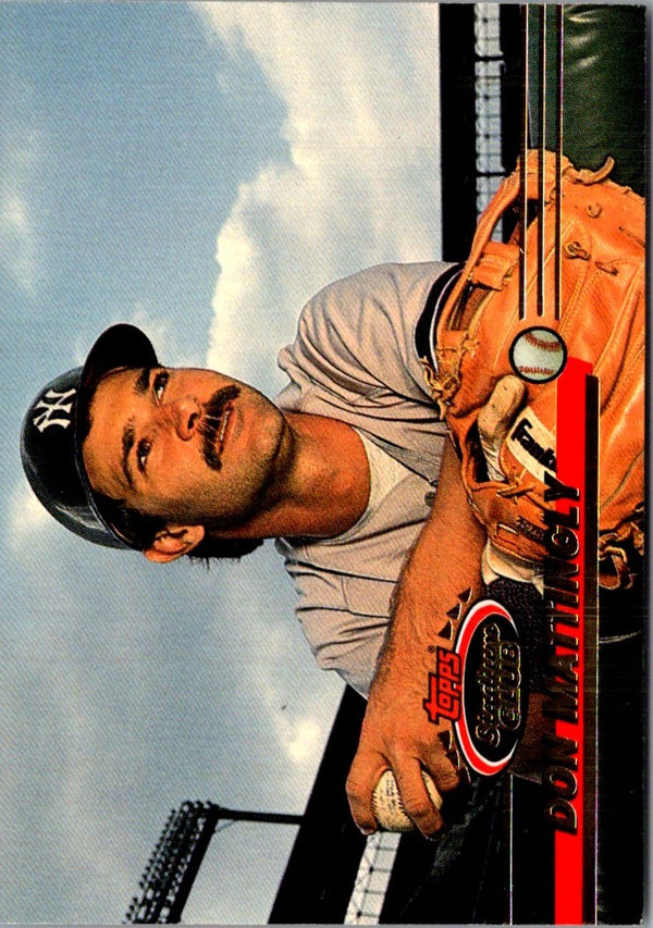 1993 Stadium Club Don Mattingly #557