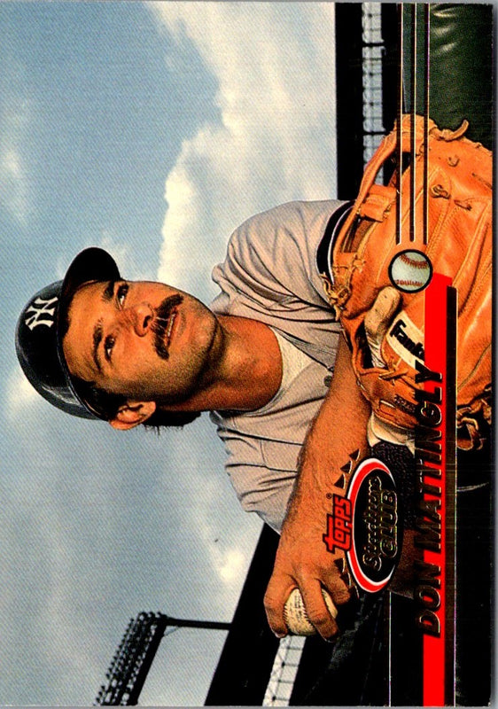 1993 Stadium Club Don Mattingly #557