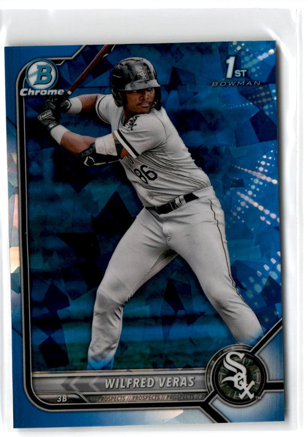 2022 Bowman Chrome Wilfred Veras #BCP-183